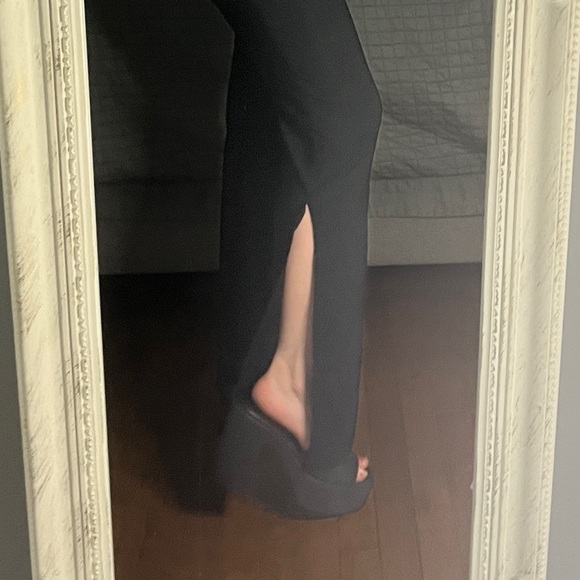 Dynamite Black Wide-Leg Pants - Picture 2 of 7